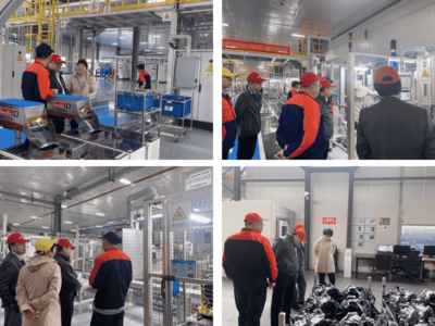 吉利汽車集團(tuán)高級(jí)副總裁劉向陽(yáng)蒞臨軒孚科技參觀指導(dǎo)