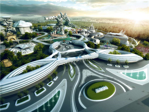 東方科幻谷首批場(chǎng)館建成 隆重“亮相”數(shù)博會(huì)