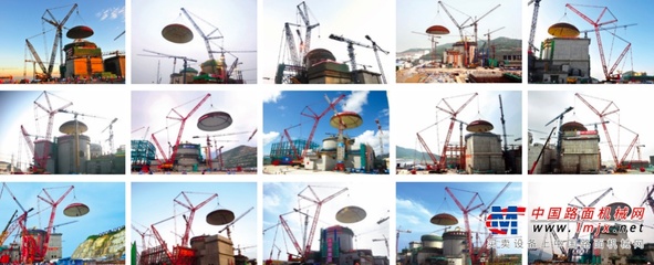 三一重工:助力中國核電!國內首臺“二合一”履帶起重機SCC52000TM硬核登場